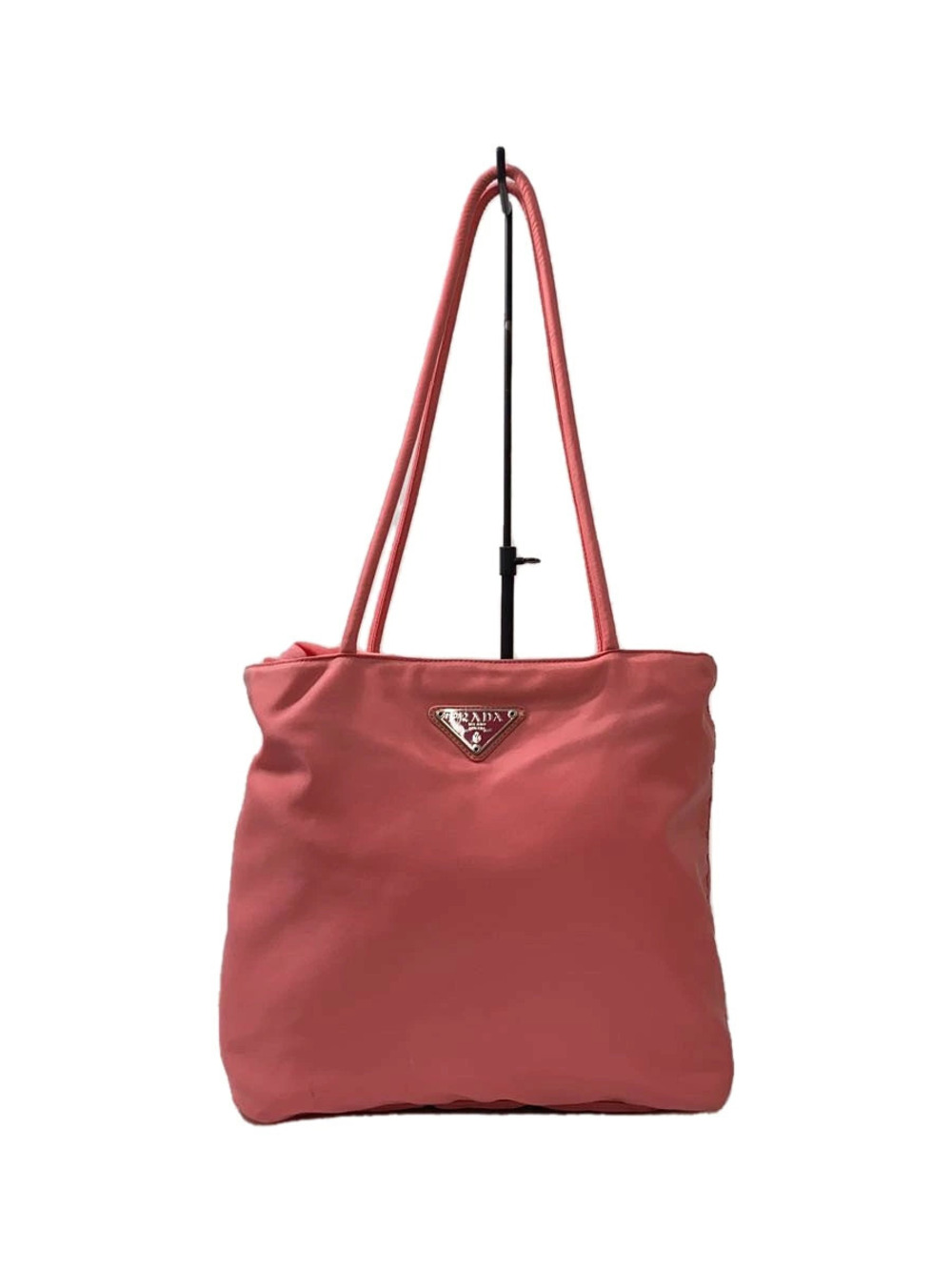 Prada Tote Tessuto Saffiano Bag Pink